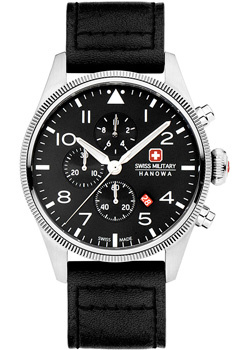 Швейцарские наручные  мужские часы Swiss military hanowa SMWGC0000401 Коллекция Thunderbolt Chrono