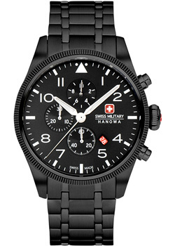 Швейцарские наручные  мужские часы Swiss military hanowa SMWGI0000431 Коллекция Thunderbolt Chrono