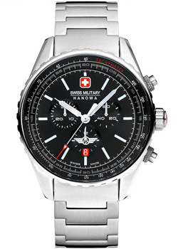 Швейцарские наручные  мужские часы Swiss military hanowa SMWGI0000303 Коллекция Afterburn Chrono
