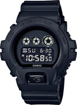 Японские наручные  мужские часы Casio DW 6900BB 1E Коллекция G Shock