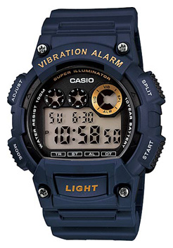 Японские наручные  мужские часы Casio W 735H 2A Коллекция Digital