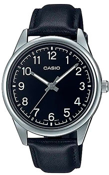 Японские наручные  мужские часы Casio MTP V005L 1B4 Коллекция Analog