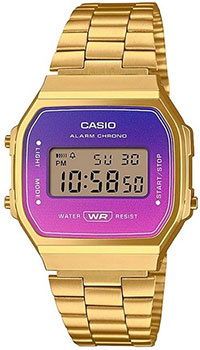 Японские наручные  мужские часы Casio A168WERG 2AEF Коллекция Vintage