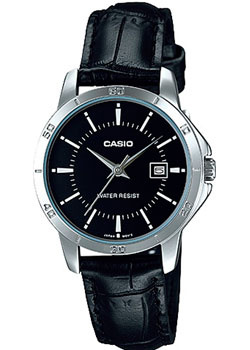 Японские наручные  женские часы Casio LTP V004L 1A Коллекция Analog Кварцевые
