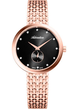 Швейцарские наручные  женские часы Adriatica 3724 9144Q Коллекция Essence