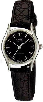 Японские наручные  женские часы Casio LTP 1094E 1A Коллекция Analog