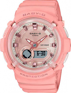 Японские наручные  женские часы Casio BGA 280 4A Коллекция Baby G