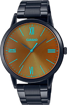 Японские наручные  мужские часы Casio MTP E600B 1B Коллекция Analog