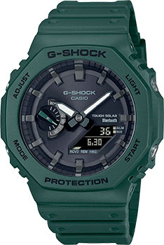 Японские наручные  мужские часы Casio GA B2100 3A Коллекция G Shock