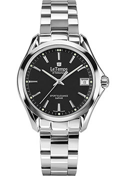 Швейцарские наручные  женские часы Le Temps LT1030 02BS01 Коллекция Sport Elegance