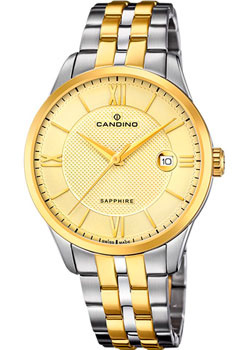 Швейцарские наручные  мужские часы Candino C4706 A Коллекция Couple Кварцевые