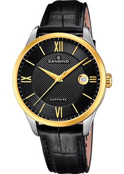 Швейцарские наручные  мужские часы Candino C4708 C Коллекция Couple Кварцевые