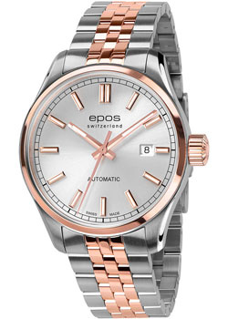 Швейцарские наручные  мужские часы Epos 3501 132 34 18 44 Коллекция Passion