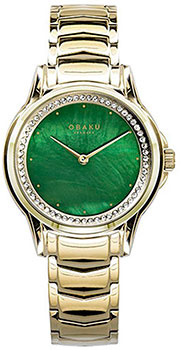 fashion наручные  женские часы Obaku V261LEGESG Коллекция Links
