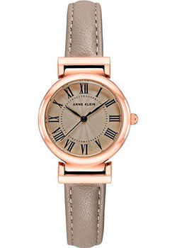 fashion наручные  женские часы Anne Klein 2246RGTP Коллекция Leather Кварцевые