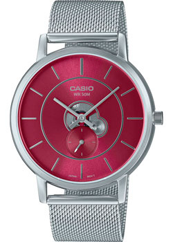 Японские наручные  мужские часы Casio MTP B130M 4A Коллекция Analog