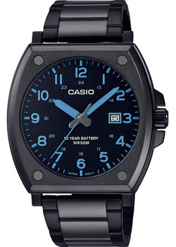 Японские наручные  мужские часы Casio MTP E715D 1A Коллекция Analog