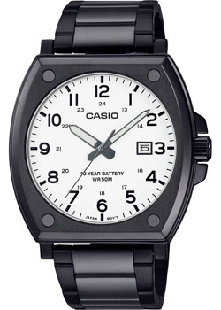 Японские наручные  мужские часы Casio MTP E715D 7A Коллекция Analog Кварцевые