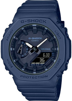 Японские наручные  женские часы Casio GMA S2100BA 2A1 Коллекция G Shock