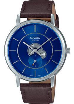 Японские наручные  мужские часы Casio MTP B130L 2A Коллекция Analog