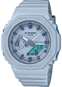 Японские наручные  женские часы Casio GMA S2100BA 2A2 Коллекция G Shock