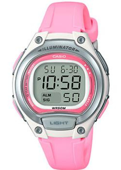 Японские наручные  женские часы Casio LW 203 4A Коллекция Digital