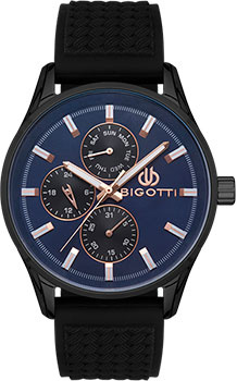 fashion наручные  мужские часы BIGOTTI BG 1 10441 4 Коллекция Milano