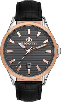 fashion наручные  мужские часы BIGOTTI BG 1 10433 5 Коллекция Napoli
