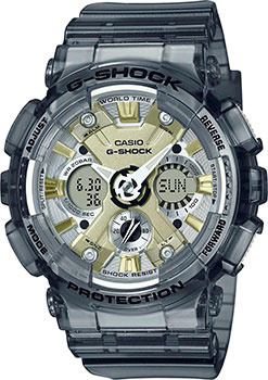 Японские наручные  женские часы Casio GMA S120GS 8A Коллекция G Shock
