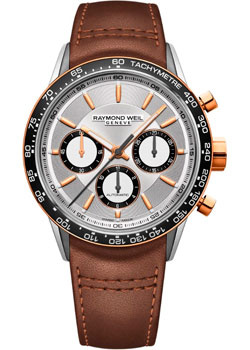 Швейцарские наручные  мужские часы Raymond weil 7741 S51 65021 Коллекция Freelancer