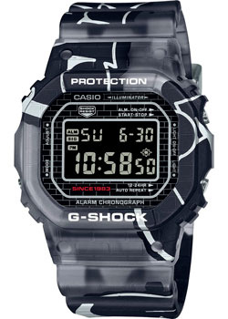Японские наручные  мужские часы Casio DW 5000SS 1 Коллекция G Shock