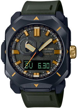 Японские наручные  мужские часы Casio PRW 6900Y 3ER Коллекция Pro Trek