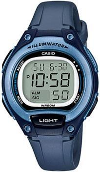 Японские наручные  женские часы Casio LW 203 2A Коллекция Digital