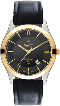 Швейцарские наручные  мужские часы Atlantic 71360 43 61G Коллекция Seahunter К