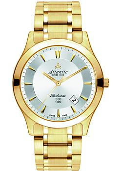 Швейцарские наручные  мужские часы Atlantic 71365 45 21 Коллекция Seahunter 100 К
