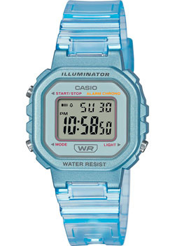 Японские наручные  женские часы Casio LA 20WHS 2A Коллекция Digital Электронные