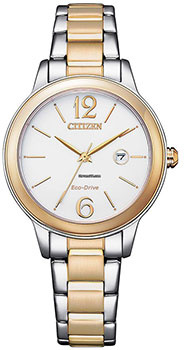 Японские наручные  женские часы Citizen EW2626 80A Коллекция Elegance