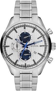 Швейцарские наручные  мужские часы Wainer WA 19388D Коллекция Classic