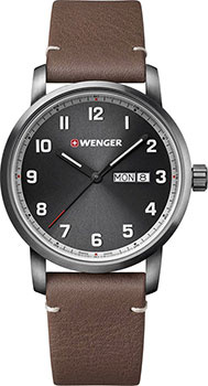 Швейцарские наручные  мужские часы Wenger 01 1541 122 Коллекция Attitude Heritage