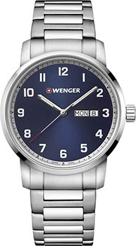 Швейцарские наручные  мужские часы Wenger 01 1541 121 Коллекция Attitude Heritage