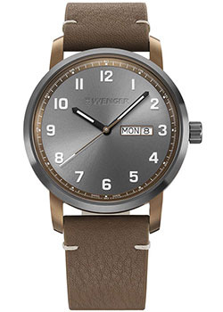 Швейцарские наручные  мужские часы Wenger 01 1541 123 Коллекция Attitude