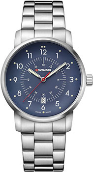 Швейцарские наручные  мужские часы Wenger 01 1641 118 Коллекция Avenue