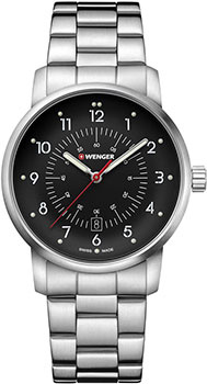 Швейцарские наручные  мужские часы Wenger 01 1641 116 Коллекция Avenue