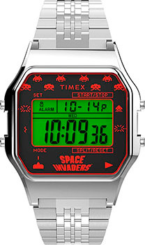 мужские часы Timex TW2V30000  Коллекция Space Invaders T80