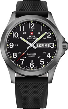 Швейцарские наручные  мужские часы Swiss Military SMP36040 20 Коллекция Day Date
