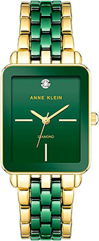 fashion наручные  женские часы Anne Klein 3668GNGB Коллекция Diamond