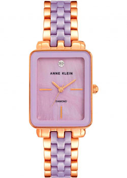fashion наручные  женские часы Anne Klein 3668LVRG Коллекция Diamond