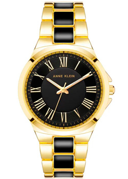 fashion наручные  женские часы Anne Klein 3922BKGB Коллекция Metals Кварцевые