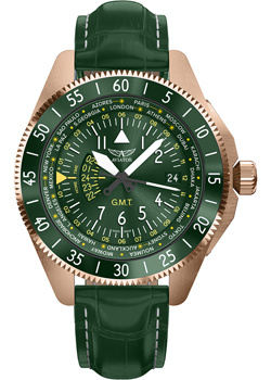 Швейцарские наручные  мужские часы Aviator V 1 37 2 309 4 Коллекция Airacobra