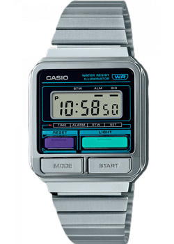 Японские наручные  мужские часы Casio A120WE 1A Коллекция Vintage
